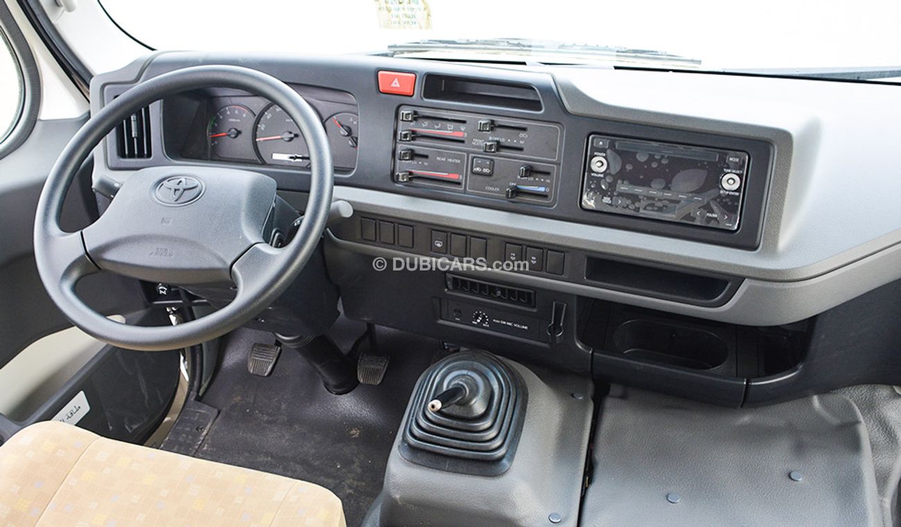 Toyota Coaster PETROL 23 SEATER 2.7 LTRS & DIESEL 23 STR 4.2 LTRS LIMITED STOCK