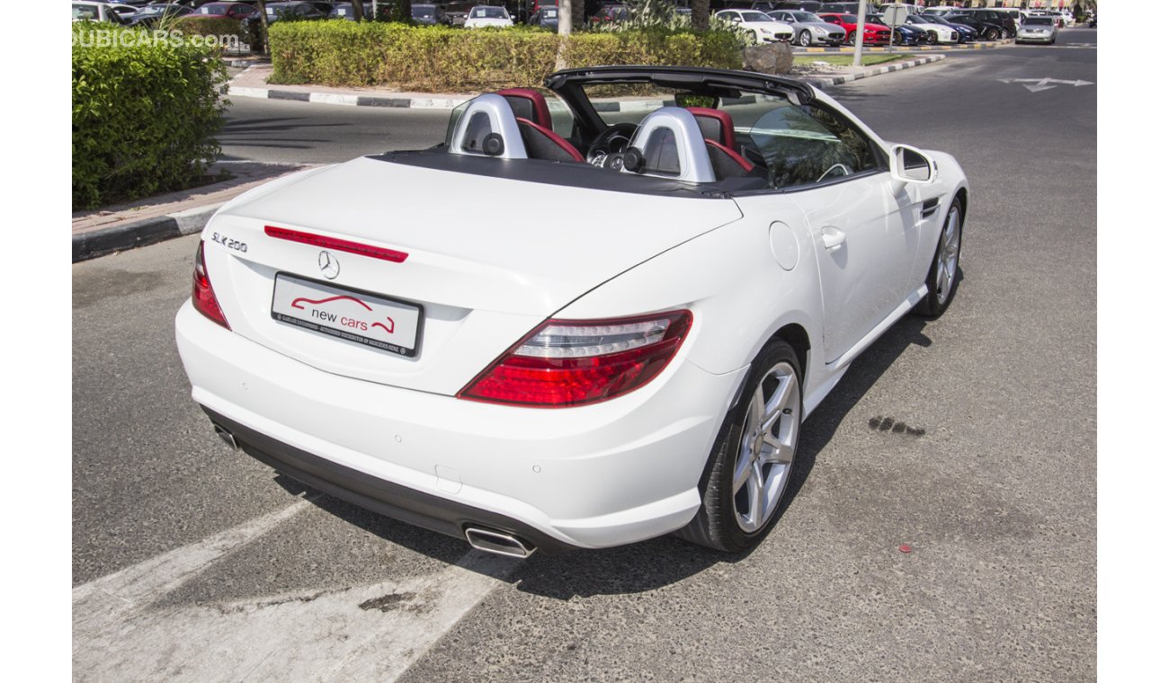 Mercedes-Benz SLK 200 GCC MERCEDES SLK 200 -2016 - ZERO DOWN PAYMENT - 2020 AED/MONTHLY - 1 YEAR WARRANTY