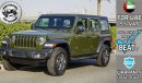 Jeep Wrangler Unlimited Sport Plus V6 3.6L , 2023 GCC , 0Km , With 3 Years or 60K Km Warranty @Official Dealer Exterior view