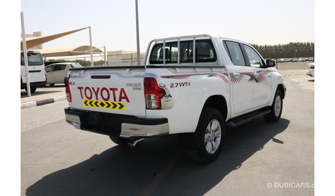 Toyota Hilux 4X4 FULL OPTION MANUAL GEAR PICKUP WITH GCC SPECS