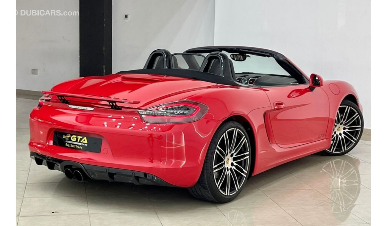 بورش بوكستر 718 2015 Porsche Boxster GTS, 01/2024 Porsche Warranty, Full Service History, GCC