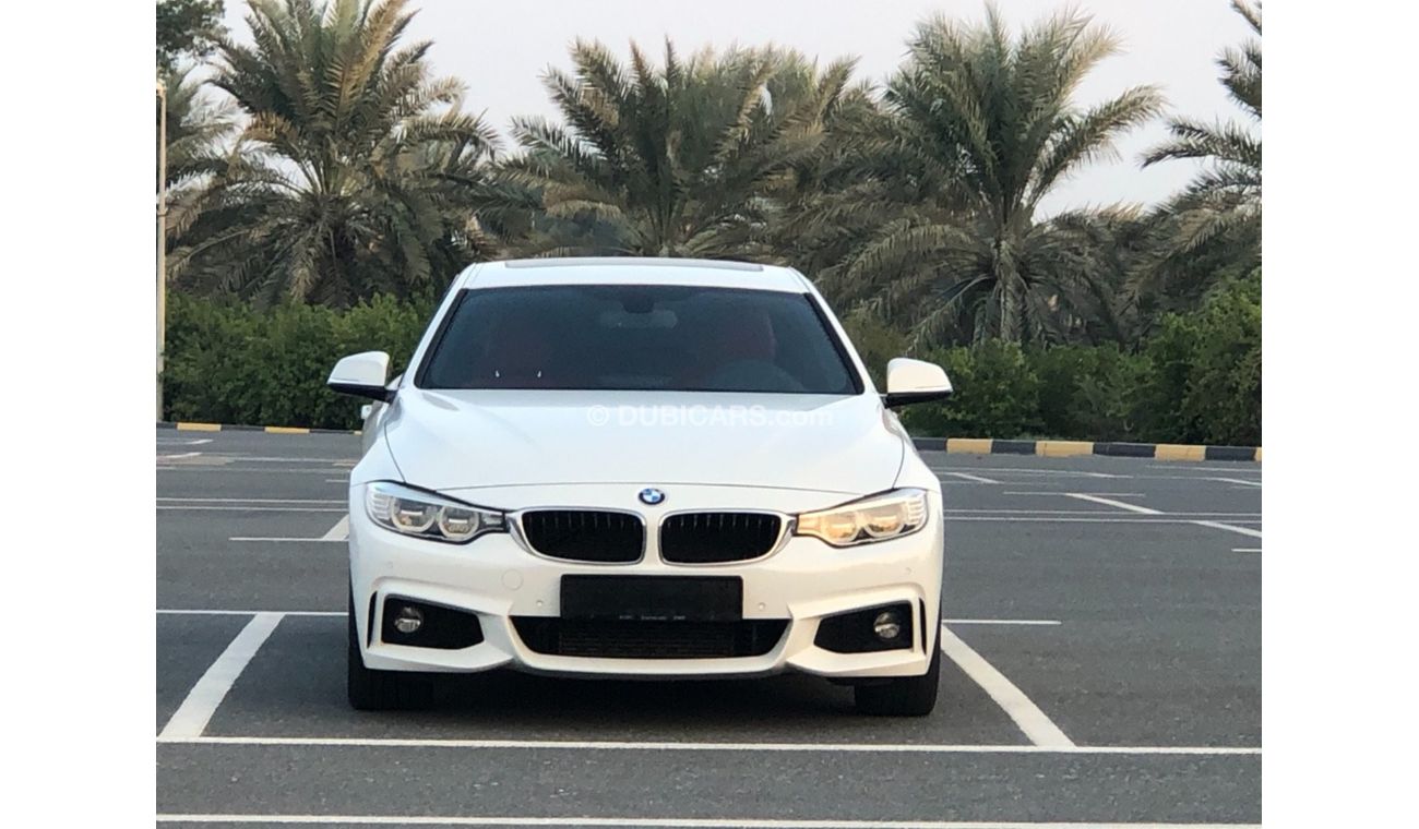 BMW 435i M Sport MODEL 2015 GCC CAR PERFECT CONDITION INSIDE AND OUTSIDE FULL OPTION PANORAMIC ROOF LEATHER S