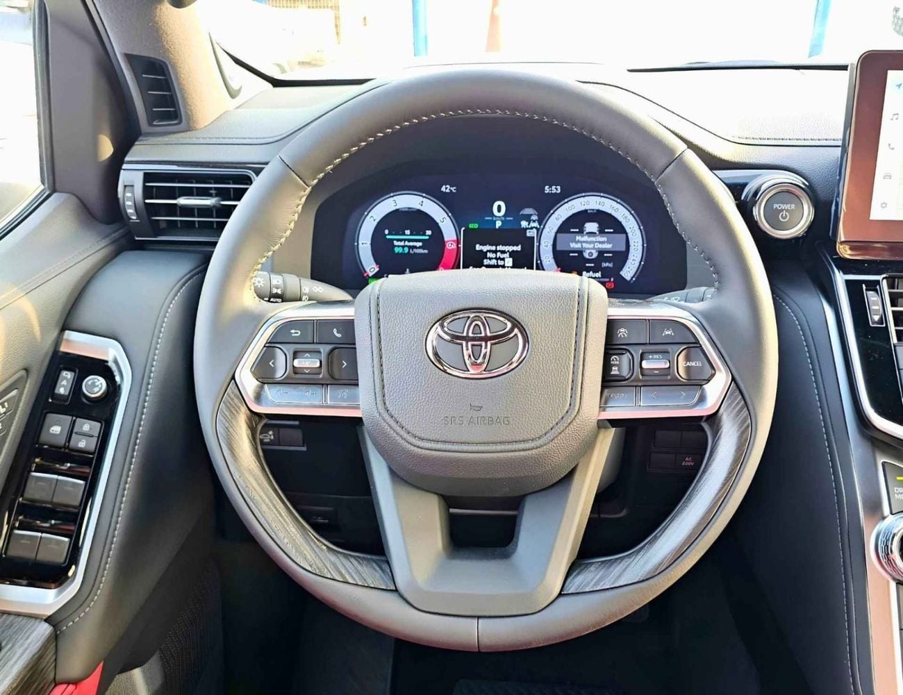 Toyota Land Cruiser VXR TWIN TURBO HYBRID || 3.5L PETROL V6 / RADAR / FULL OPTION (CODE# LC3HVXRH)