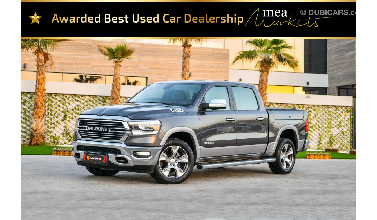 RAM 1500 Laramie Double Cab 5.7L V8 | 3,114 P.M | 0% Downpayment | Full Option | Agency Warranty