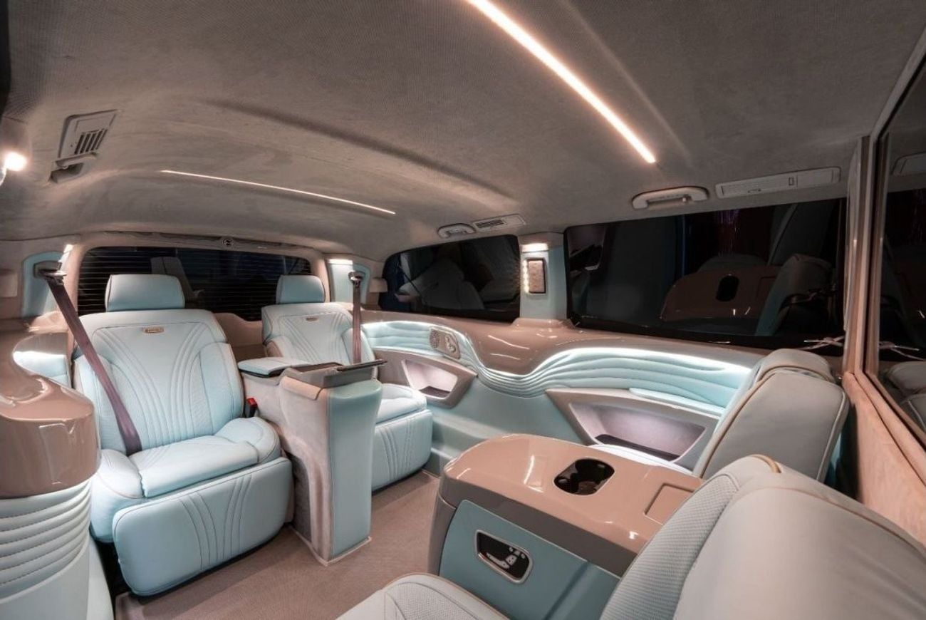 Mercedes Benz V300 AVANTGARDE ERTEX LUXURY CAR DESIGN CO. 30TH YEAR EDITION TIFFANY BLUE