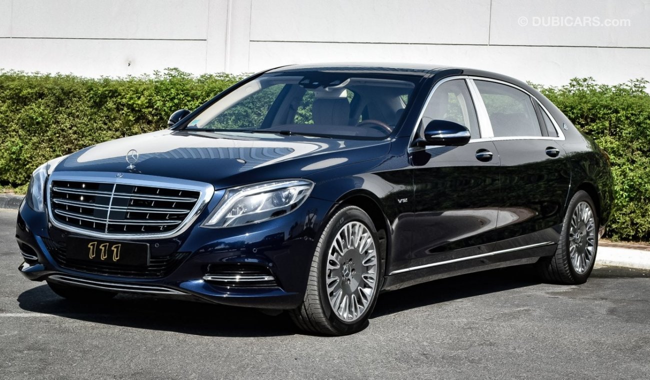 Mercedes-Benz S600 Maybach MAYBACH / GCC Specifications