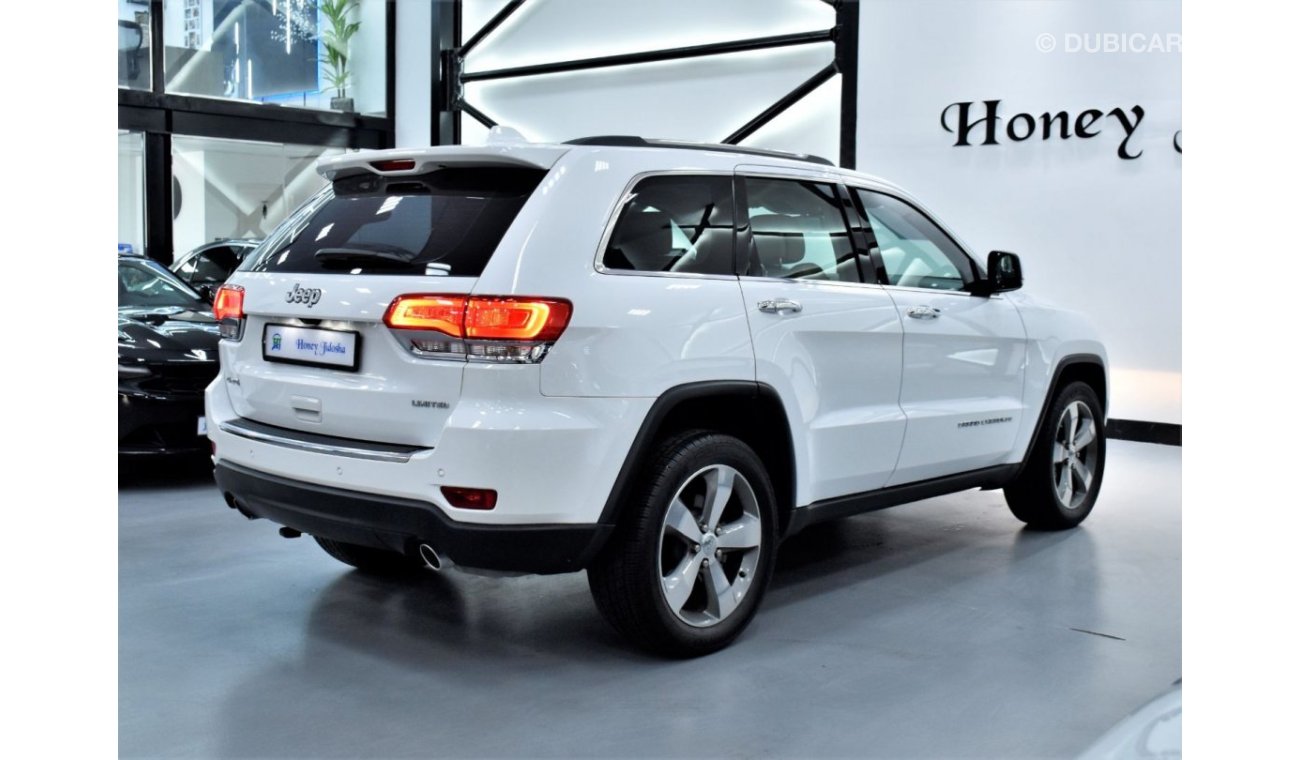 Jeep Grand Cherokee EXCELLENT DEAL for our Jeep Grand Cherokee Limited 4x4 ( 2015 Model ) in White Color GCC Specs