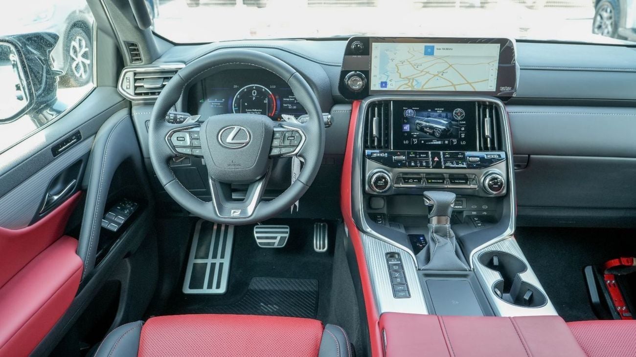 Lexus LX 600 F-Sport 3.5L Black 5 SEATS 2025 MY EXPORT PRICE