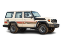 Toyota Land Cruiser 70 ECTMQM001 – 2025 TLC76 5 Doors Hardtop - 2.8L Diesel Auto White with Tan Interior