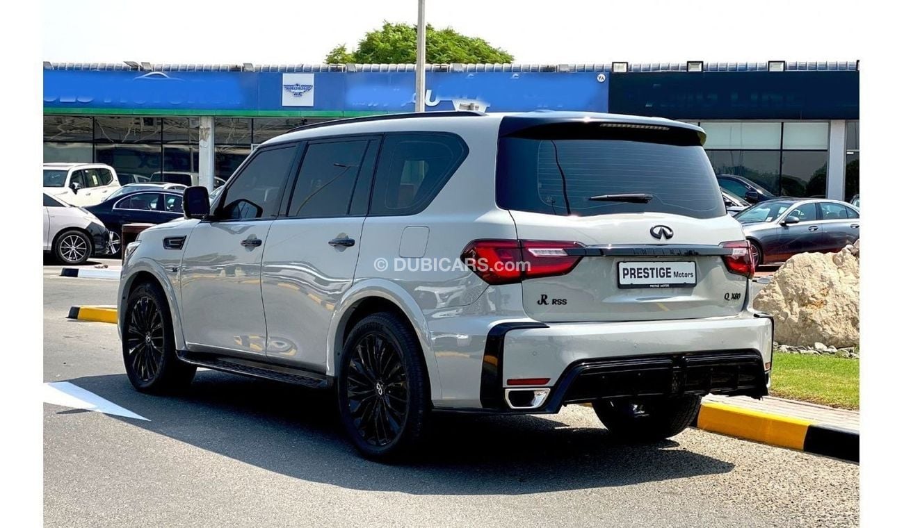 Infiniti QX80 GCC 2019 Nardo Grey Unique Interior Design by MBS