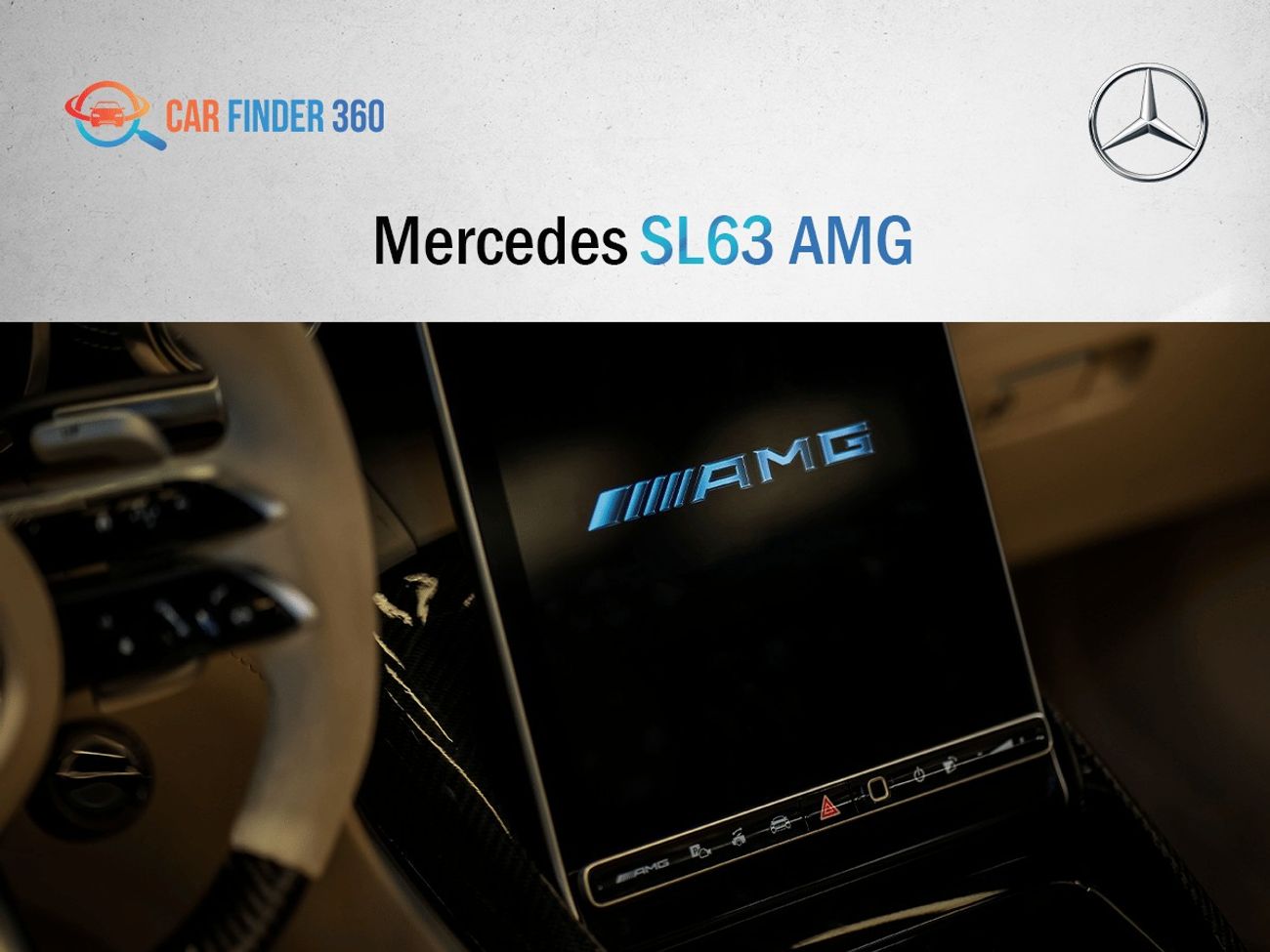 مرسيدس بنز SL 60 AMG 2023 Mercedes-AMG SL 63 Convertible