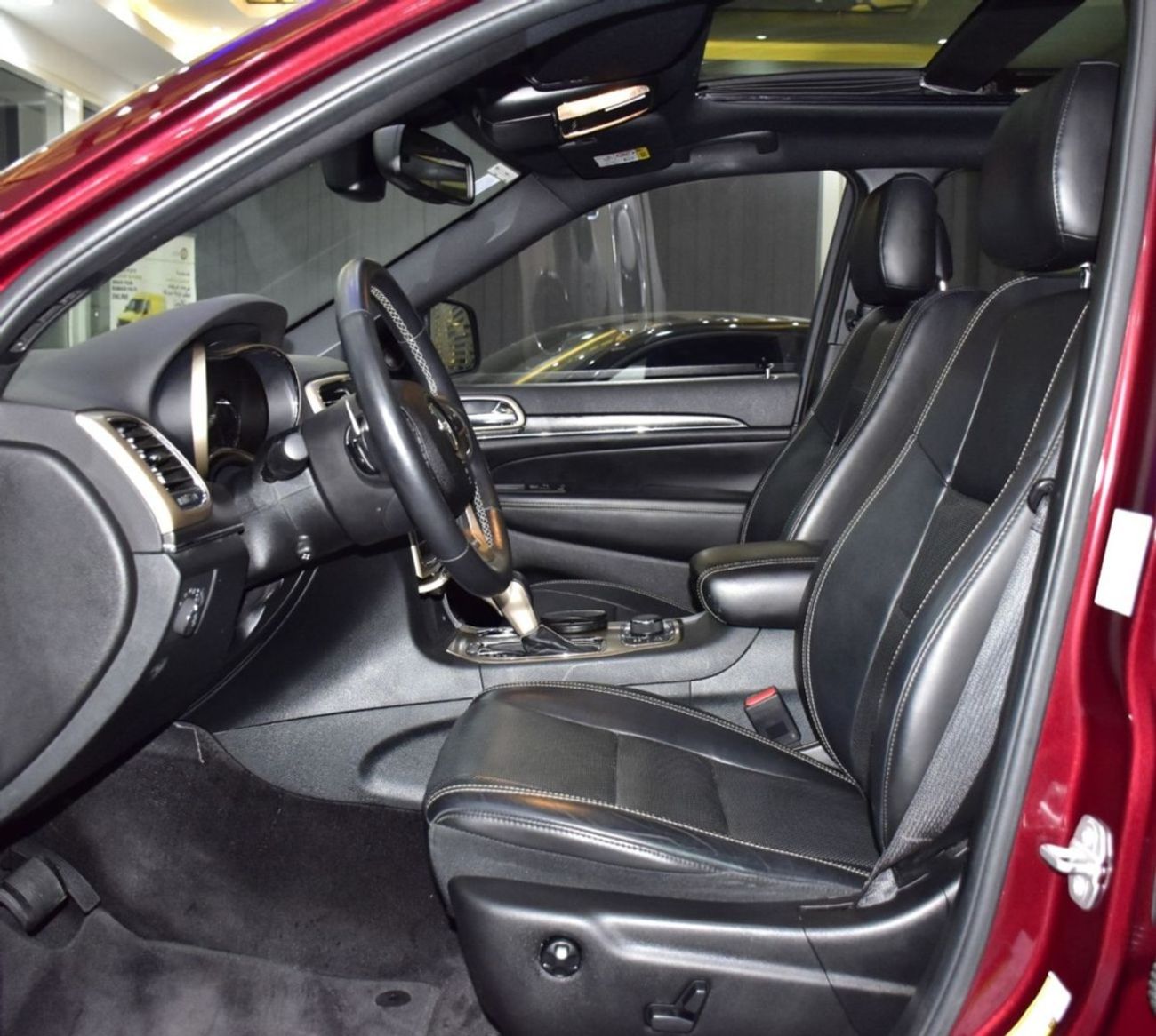 Jeep Grand Cherokee EXCELLENT DEAL for our Jeep Grand Cherokee Limited 4x4 ( 2016 Model ) in Red Color GCC Specs