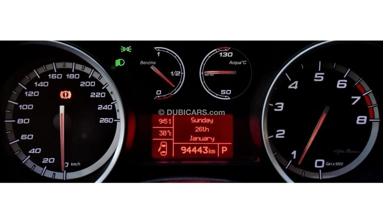 ألفا روميو جوليتا EXCELLENT DEAL for our Alfa Romeo Giulietta ( 2015 Model ) in Black Color GCC Specs