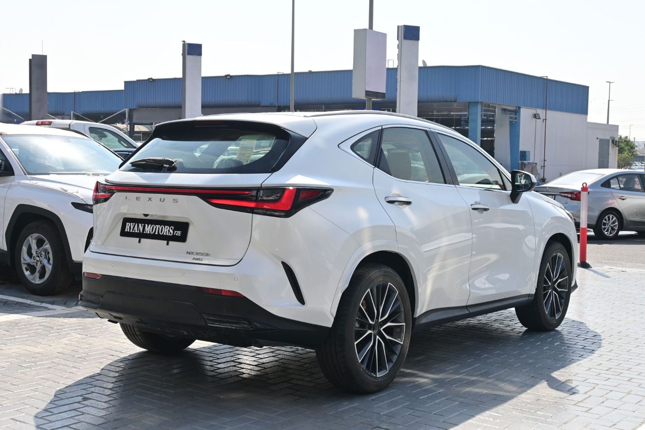 لكزس NX350h Lexus NX350h Platinum 2.5L Hybrid AWD, Model 2025 Color White