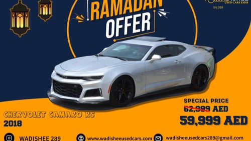 شيفروليه كامارو CAMARO//RS//SUNROOF//GOOD CONDITION