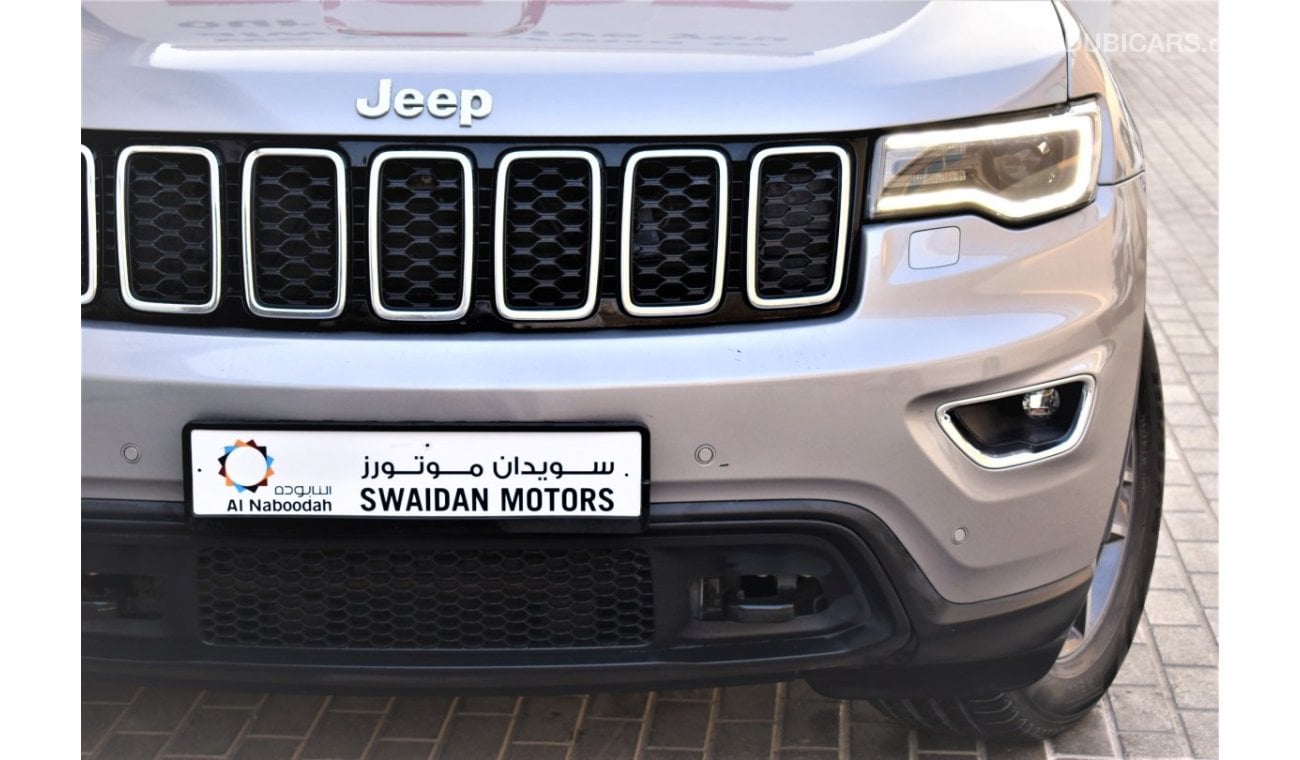 Jeep Grand Cherokee LAREDO AED 2350 PM | 3.6L V6 4WD GCC WARRANTY