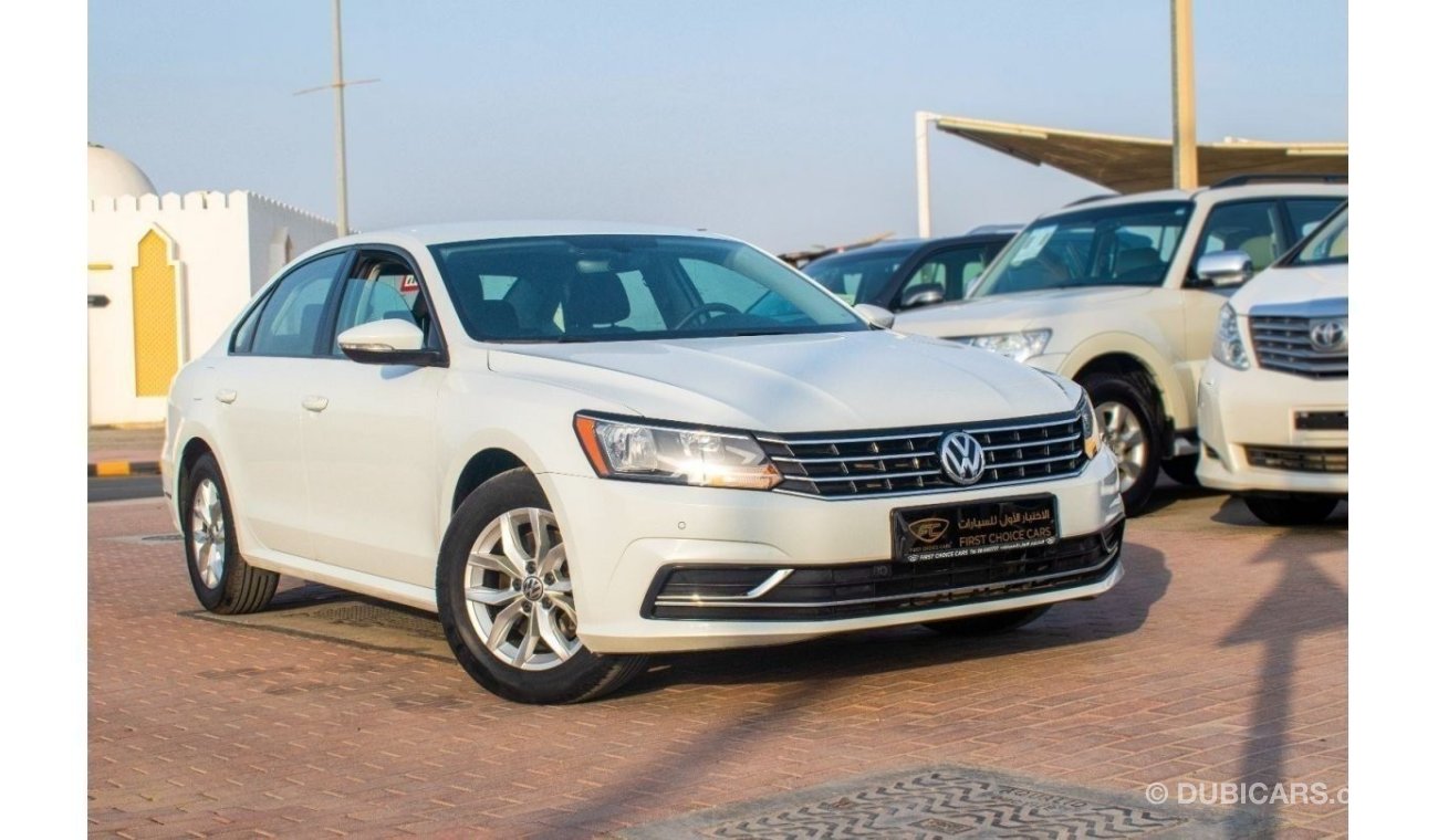 Volkswagen Passat 2018 | VOLKSWAGEN PASSAT | S 2.5L V5 | GCC | AGENCY FULL-SERVICE HISTORY | SPECTACULAR CONDITION | F