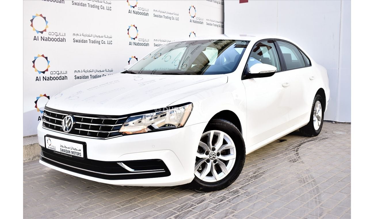 Volkswagen Passat AED 1100 PM PASSAT BASIC 2.5L GCC DEALER WARRANTY