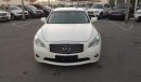 Infiniti Q70 Infinity Q70 model 2014 GCC car prefect condition full option sun roof leather seats navigation sen