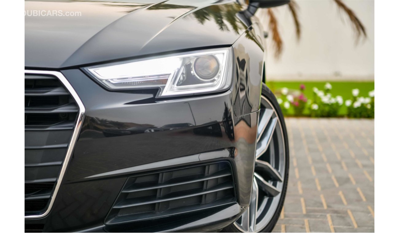 أودي A4 30TFSI NEW shape amazing under warranty - GCC - AED 1,645 Per Month