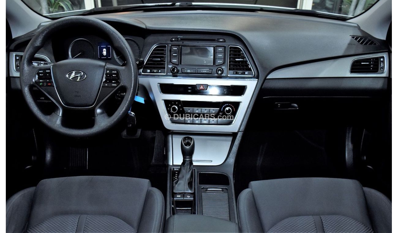 Hyundai Sonata EXCELLENT DEAL for our Hyundai Sonata ( 2017 Model ) in White Color GCC Specs