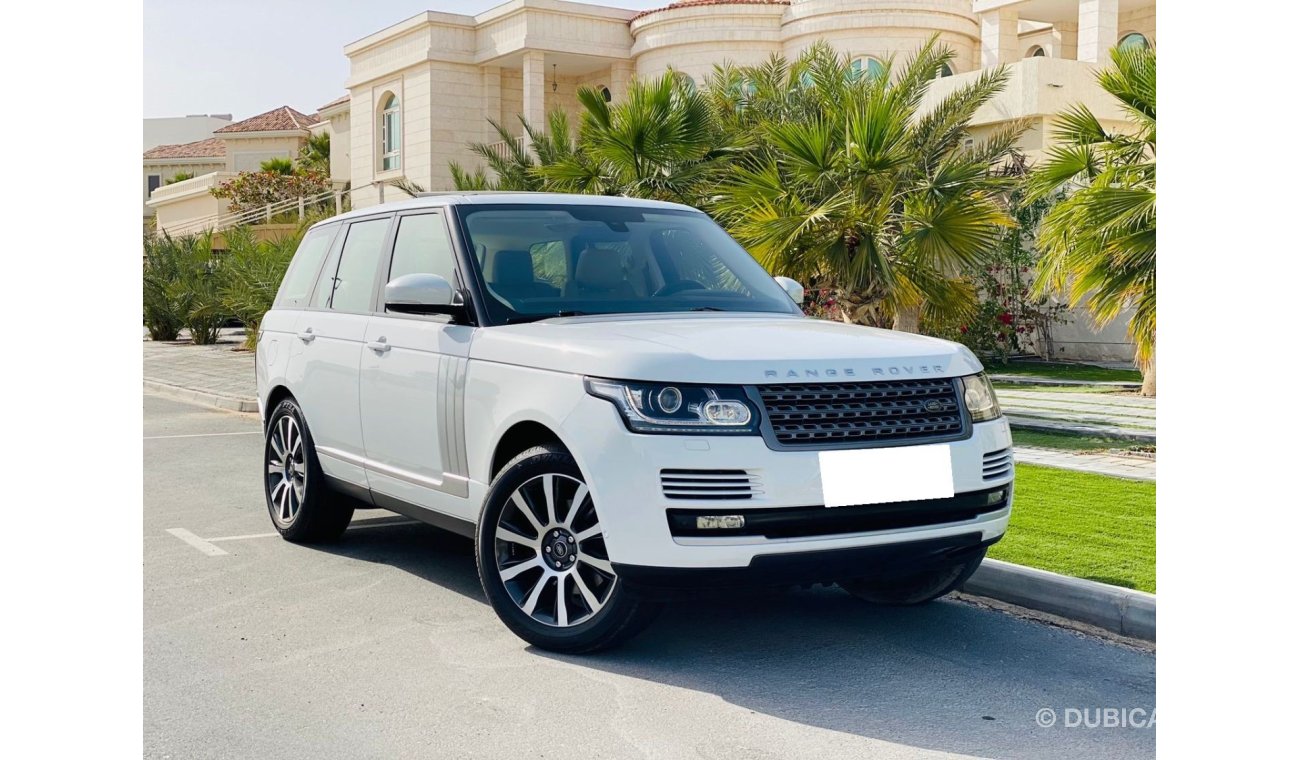 Land Rover Range Rover Vogue SE Supercharged 3200/- P.M || Vogue SE 2015 || GCC || 0% D.P || Panoramic Roof || Agency Maintained