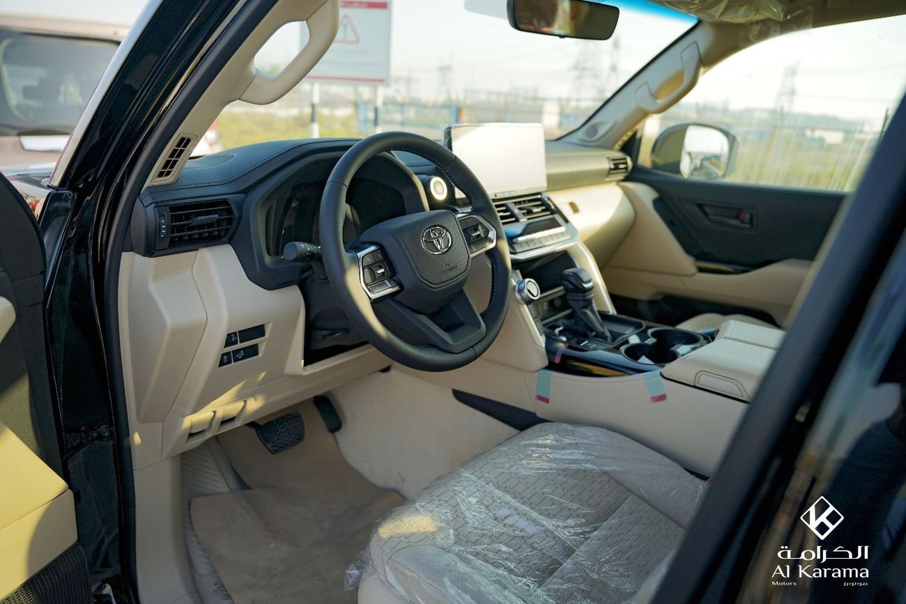 تويوتا لاند كروزر تويوتا لاند كروزر GXR سعة 3.5 لتر | خليجي | LC300 | سيارة دفع رباعي بشاحن توربيني مزدوج و7 مقاعد