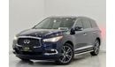 Infiniti QX60 Comfort 2017 Infiniti QX60, 7 Seater, Warranty, Service History, GCC
