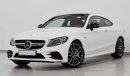 مرسيدس بنز C 43 AMG كوبيه BITURBO 4MATIC منخفضة الأميال 2019