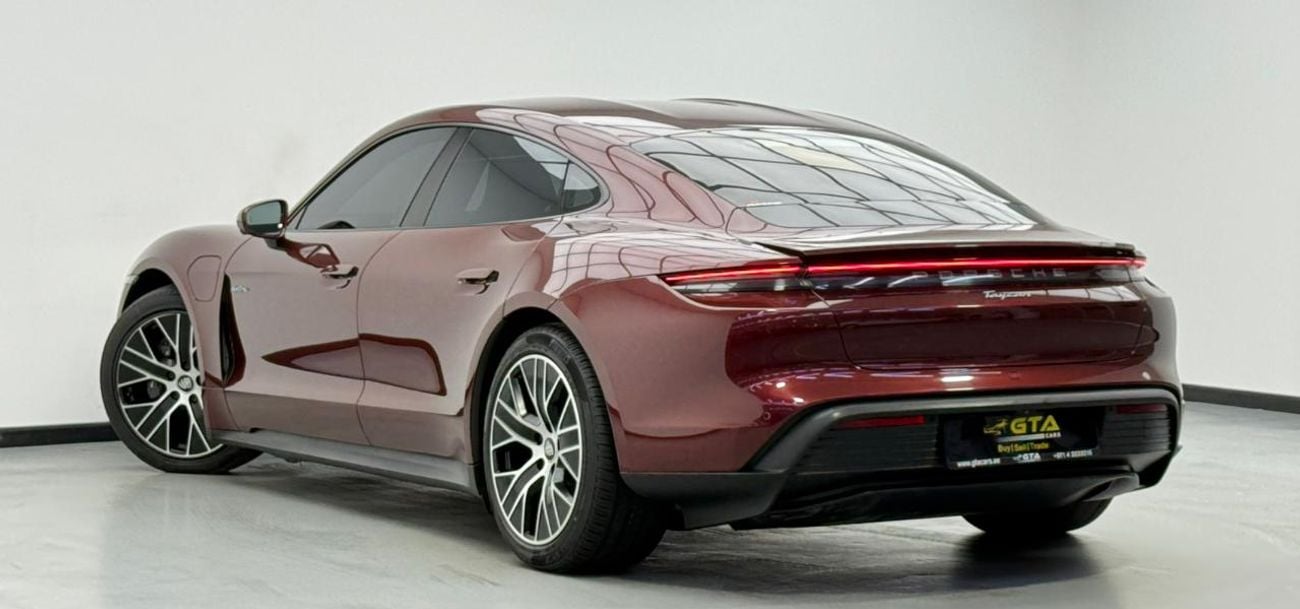بورش تايكان Base 2022 Porsche Taycan ,Al Nabooda Warranty ,Full Service History ,GCC