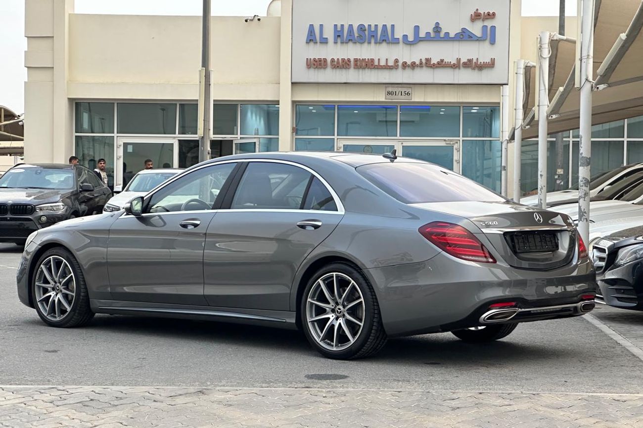 مرسيدس بنز S 560 Mercedes S560_ 2018_ Gulf _in excellent condition_ no problems