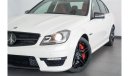 Mercedes Benz C63 AMG Std Std 2013 Mercedes C63 Performance Pack / 6.3L V8 487BHP!
