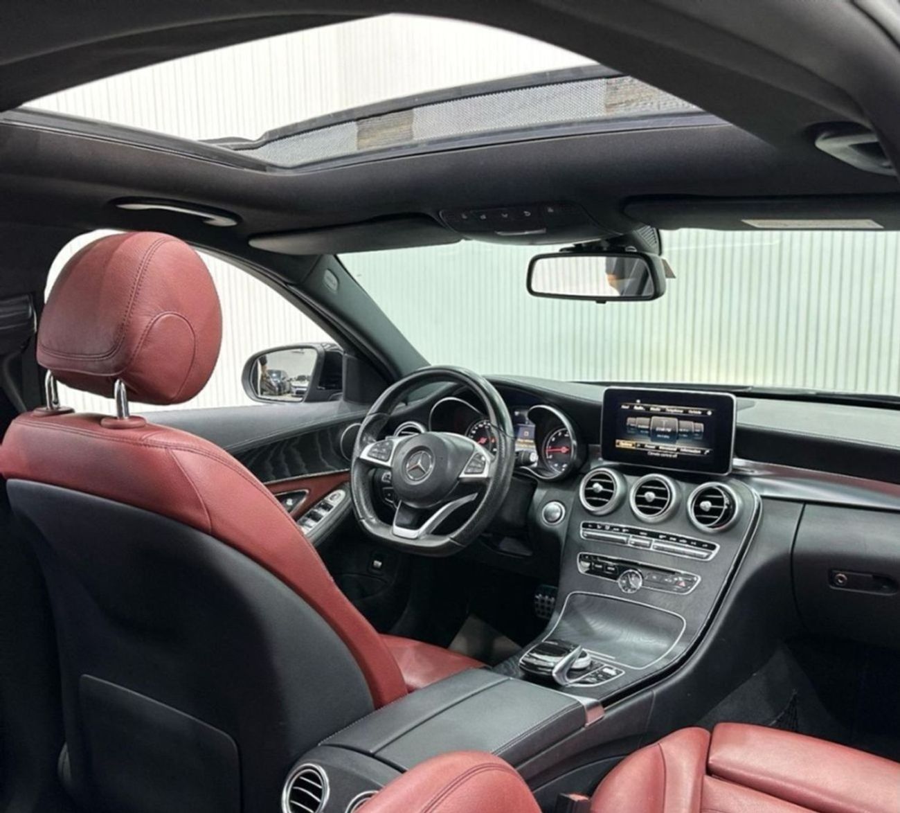 مرسيدس بنز C 200 2016 Mercedes Benz C200 AMG, Full Service History, Excellent Condition, GCC