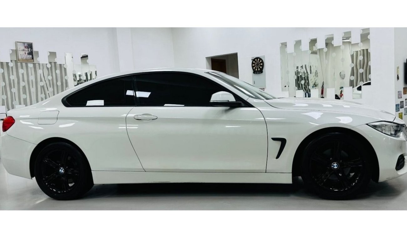 BMW 420i Sport Line GCC .. FSH .. Sunroof .. Sport .. 4 Cyl .