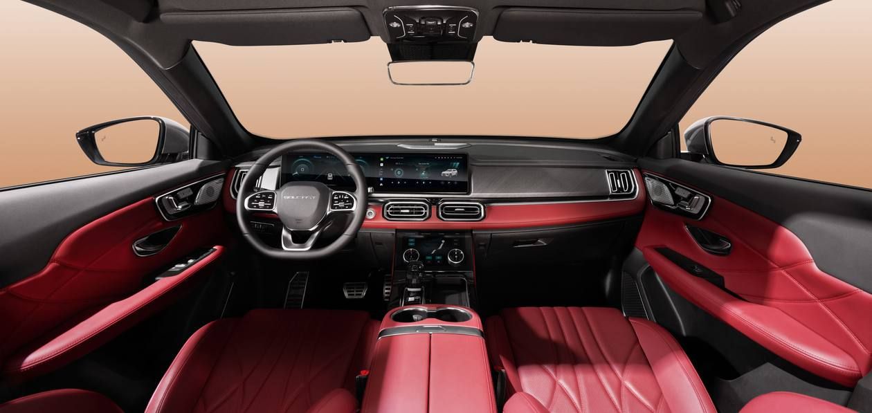 Soueast S07 interior - Cockpit