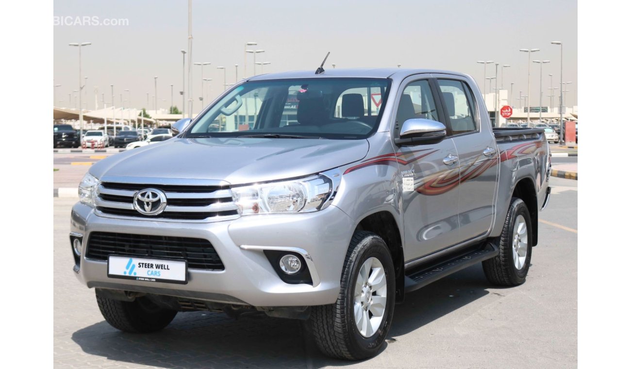 Toyota Hilux 2018 4X4 DOUBLE CABIN GLX WITH GCC SPECS - FULL OPTION