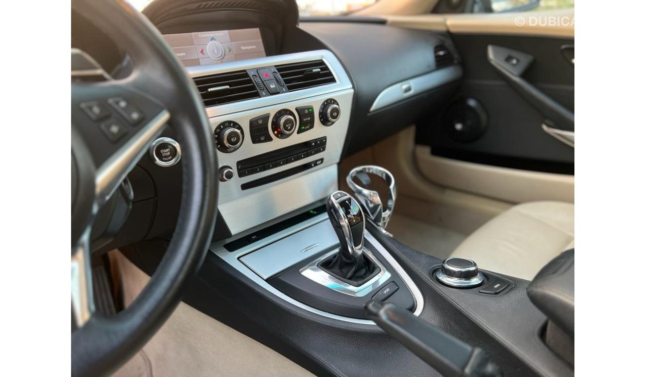 بي أم دبليو 650 BMW 650I 2009 GCC IN PERFECT CONDITION