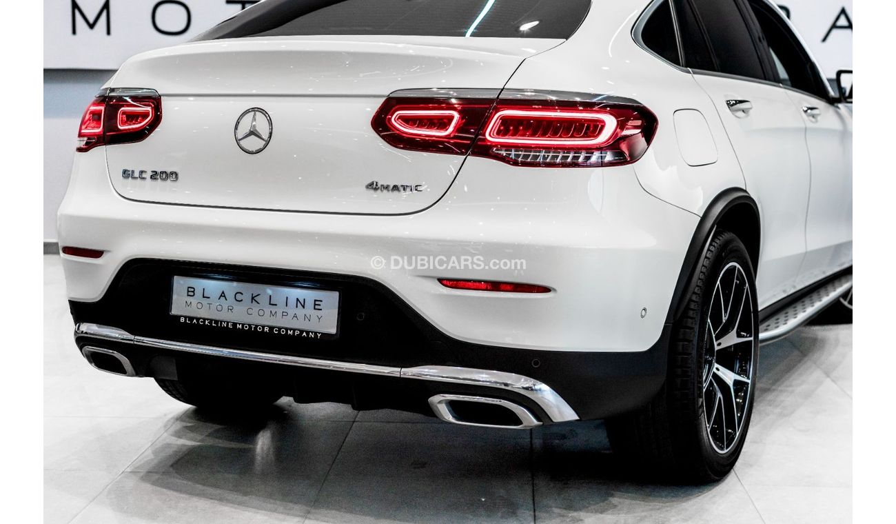 Mercedes-Benz GLC 200 Premium + 2020 Mercedes GLC 200 Coupe, 2025 Mercedes Warranty, Full Mercedes History, GCC