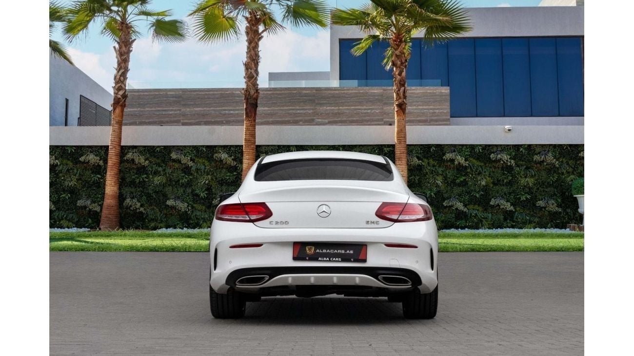 مرسيدس بنز C 200 Std | 2,056 P.M  | 0% Downpayment | Well Maintained!
