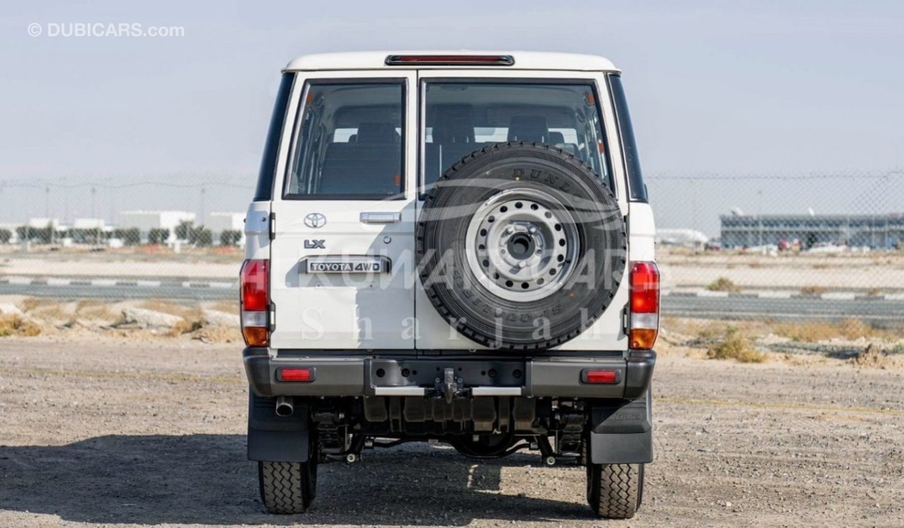 تويوتا لاند كروزر هارد توب TOYOTA LAND CRUISER LC76 4.2D MT MY2024 – WHITE