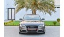 Audi A5 S-line 3.0L V6 | 1,155 P.M | 0% Downpayment | Full Option | Exceptional Condition!