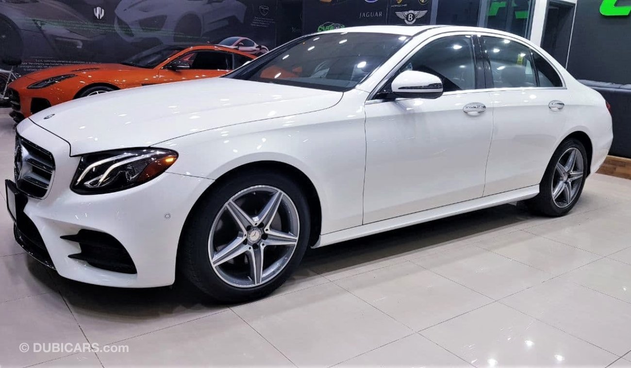 مرسيدس بنز E300 MERCEDES BENZ E CLASS 2017 MODEL CLEAN TITLE NO PAINT EXCELLENT CONDITION WITH 1 YEAR WARRANTY