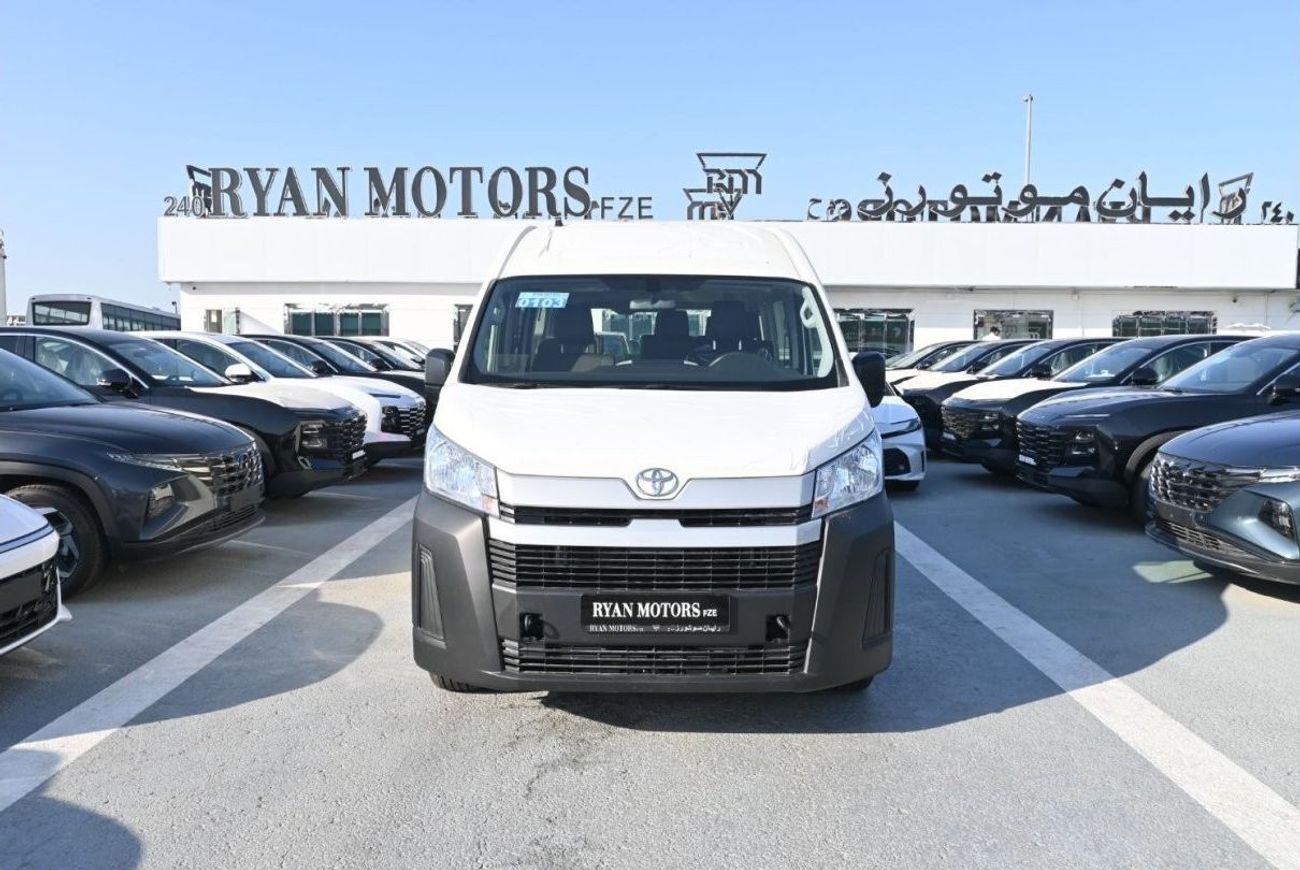 تويوتا هاياس Toyota Hiace Hi-Roof 2.8L Diesel Manual, 12+1 Seater, Model 2025