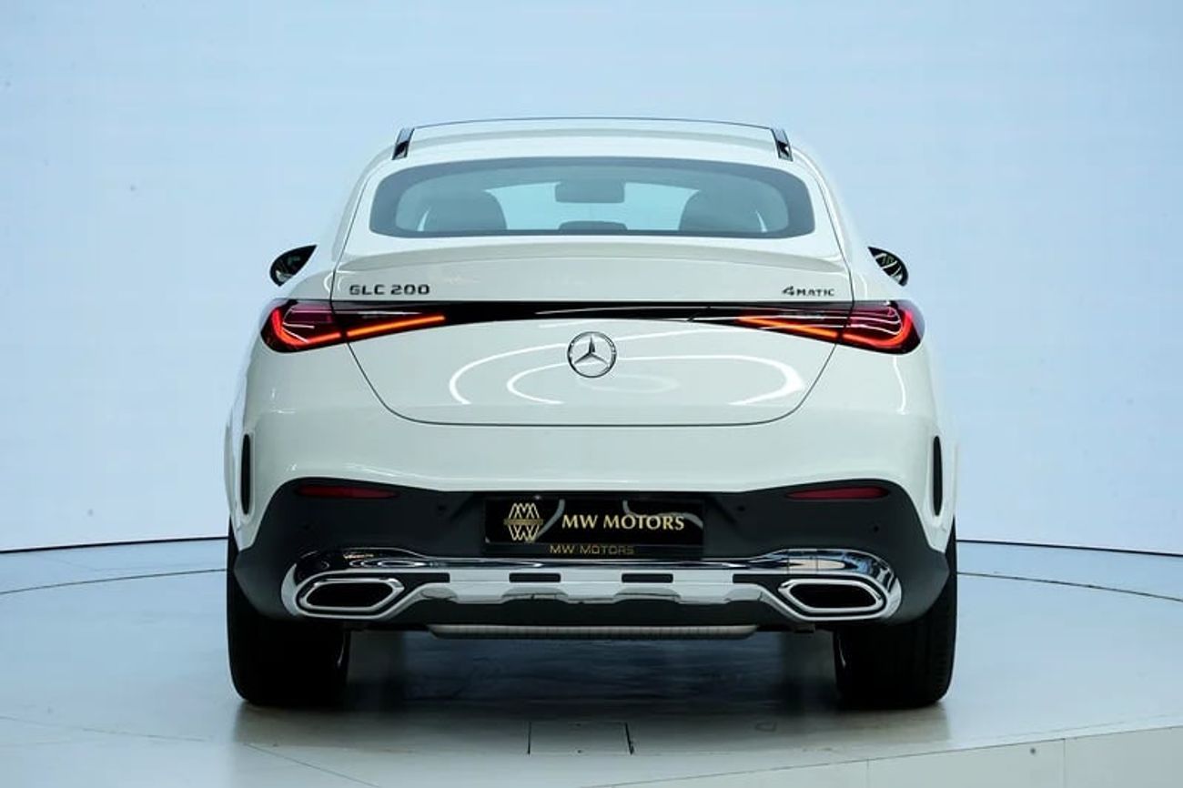 مرسيدس بنز GLC كوبيه 200 Arrival | GLC 200 Coupe | GCC km | Agency Warranty | AMG Package