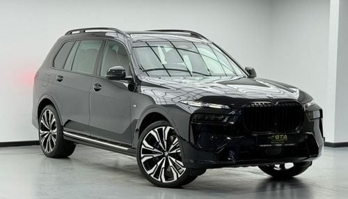 BMW X7 2024 BMW X7 xDrive40i M-Sport, 2029 BMW Warranty + Service Pack, Low Km, 7 Seater, Fully loaded, GCC