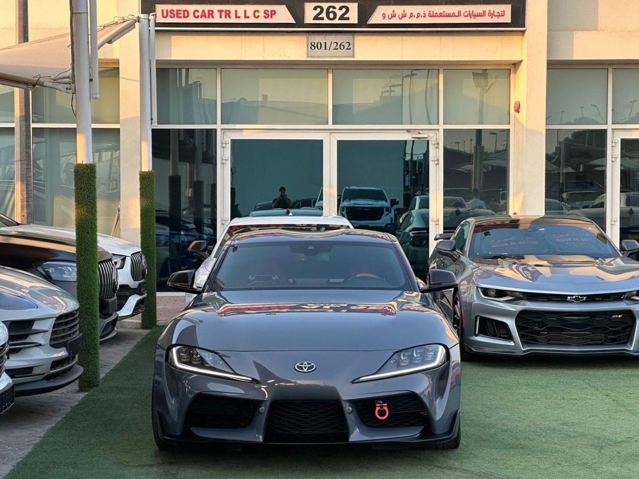 تويوتا سوبرا تويوتا سوبرا جي ار خليجي 2024 شييكات الوكالة (تحت الضمان) قير عادي صبغ وكالة بحالة الوكالة لون مميز