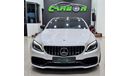 Mercedes-Benz C 63 Coupe MERCEDES C63S GCC 2019 FULL SERVICE HISTORY FROM GARGASH UNDER WARRANTY TILL 2024 FOR 349K AED