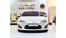 تويوتا 86 AMAZING Toyota GT 86 2013 Model!! in White Color! GCC Specs