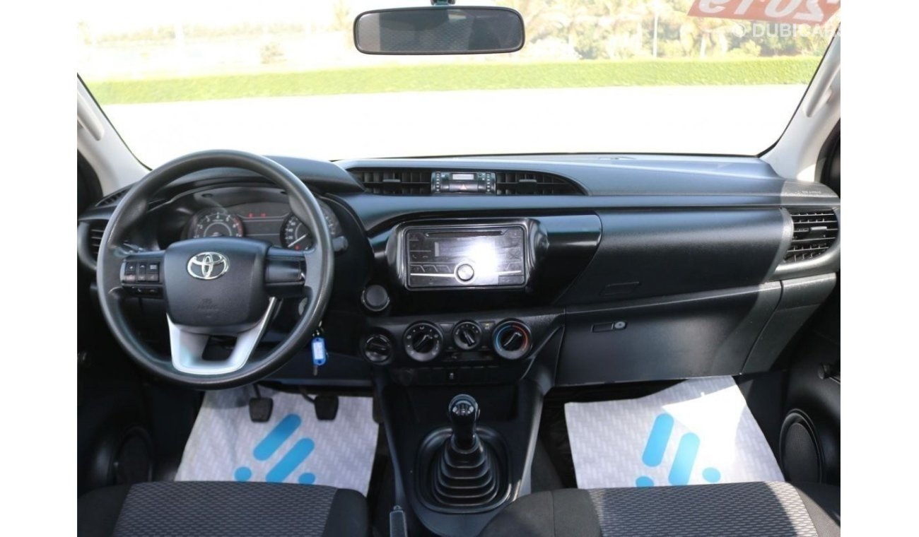 Toyota Hilux GL 2019 | HILUX GL D/C 2.7L - 4X4 - PETROL - M/T WITH GCC SPECS AND EXCELLENT CONDITION