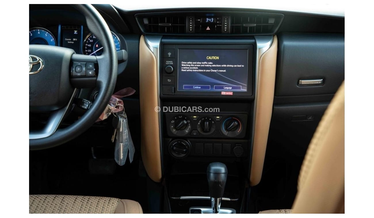 Toyota Fortuner 2023 Toyota Fortuner 2.7 EXR P AT - Pearl White inside Beige | Export Only